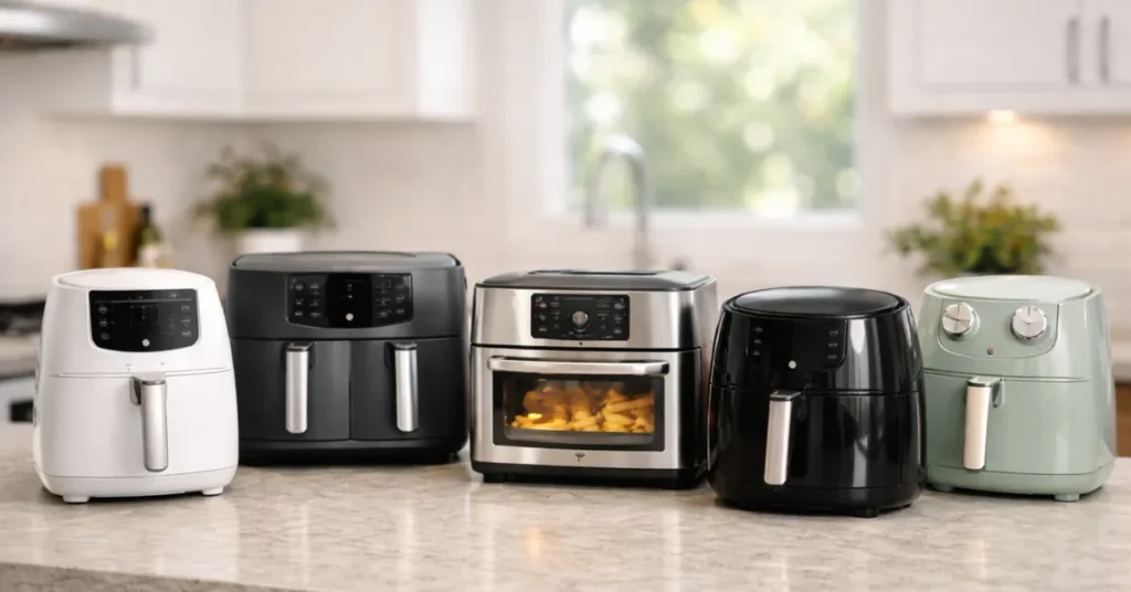 Guia de Compras da Air Fryer: Escolha Certa Marcas de Airfryers