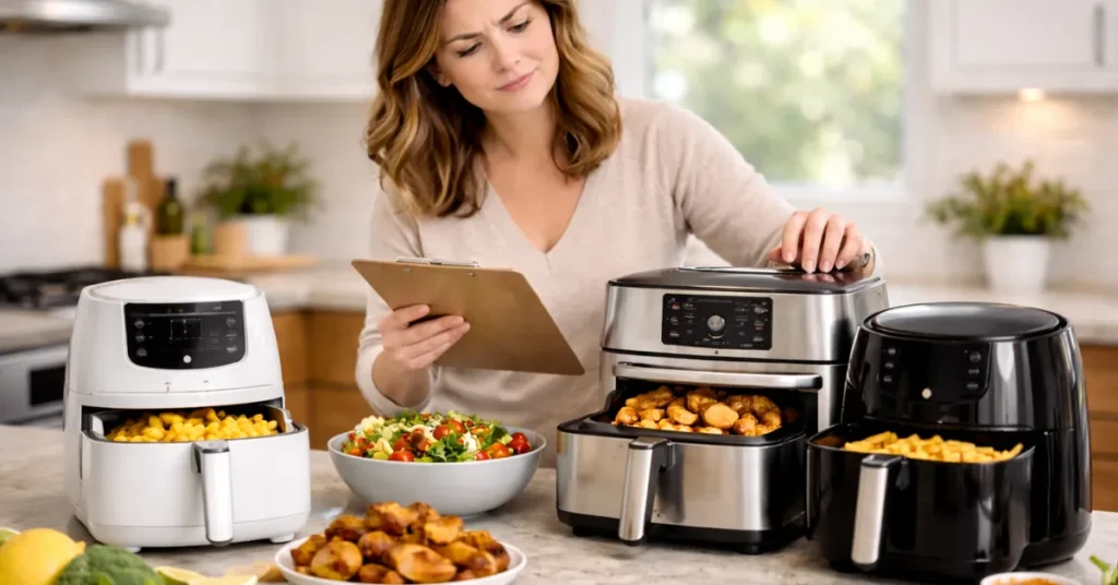 Guia de Compras da Air Fryer: Escolha Certa Review de Air Fryers