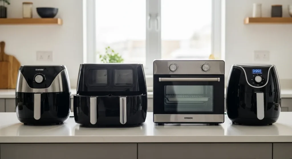 Guia de Compras da Air Fryer: Escolha Certa Tipos de Airfryers e Tecnologias